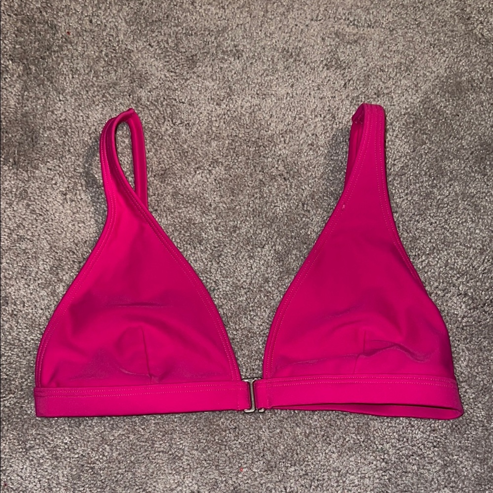Women's Pink Triangle Bralette - Picture 1 of 3